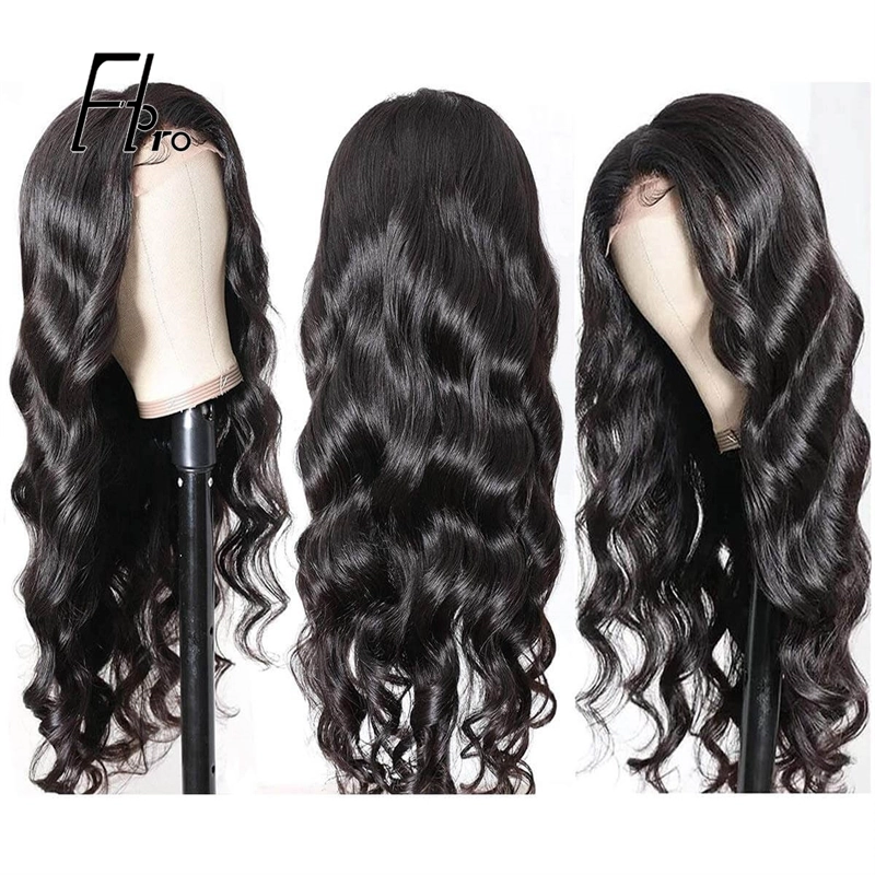 Top Grade Body Wave T Part Lace Human Hair Glueless Wig